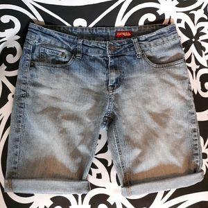 Express Women's Cutoff Denim Jeans Shorts